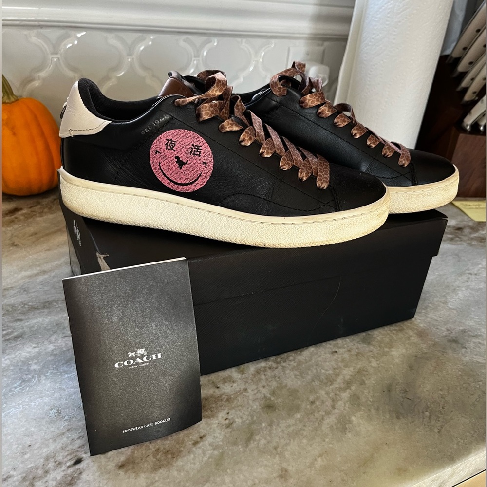 Coach x Yeti sneakers